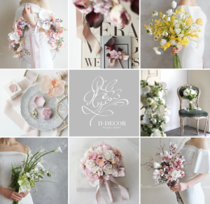 花嫁 造花ブーケ スタイリング フォト ブーケレッスン